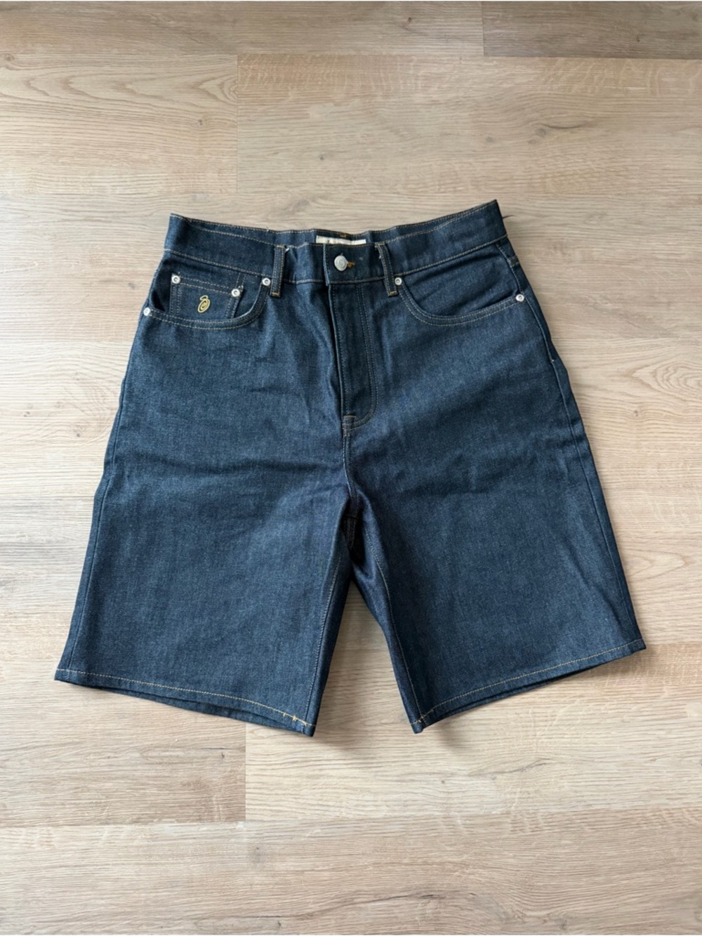 STÜSSY “BIG OL' SHORT DENIM” - Baggy Denim Shorts
